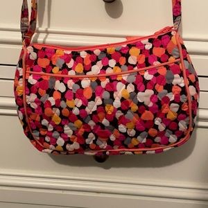 Vera Bradley purse. Long thin strap. Approx 6x9x2 inches